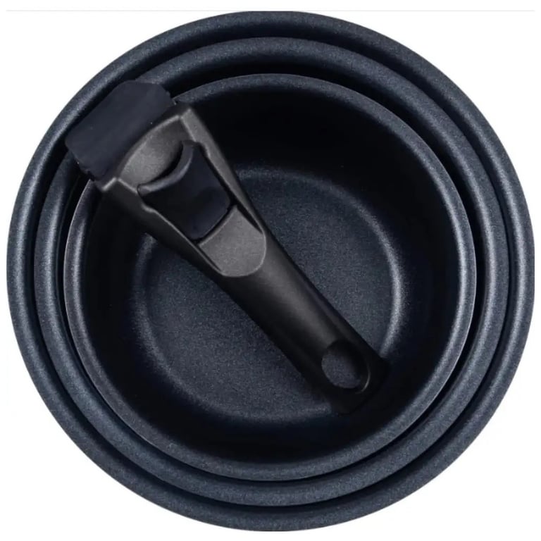 Набір посуду Bergner Click&Cook ковші 16/18/20 см 4 предмета (BG-31608-BK) - фото 6