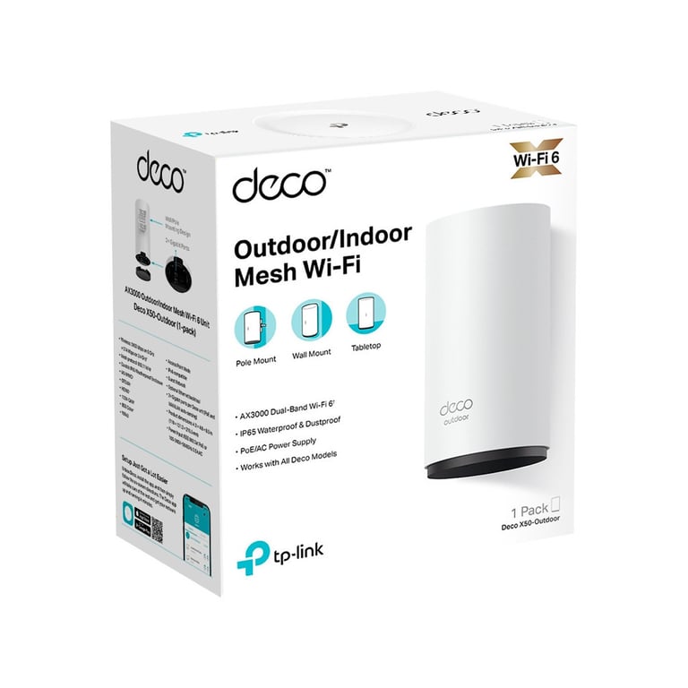 Маршрутизатор TP-Link DECO-X50-Outdoor-1-PACK - фото 2