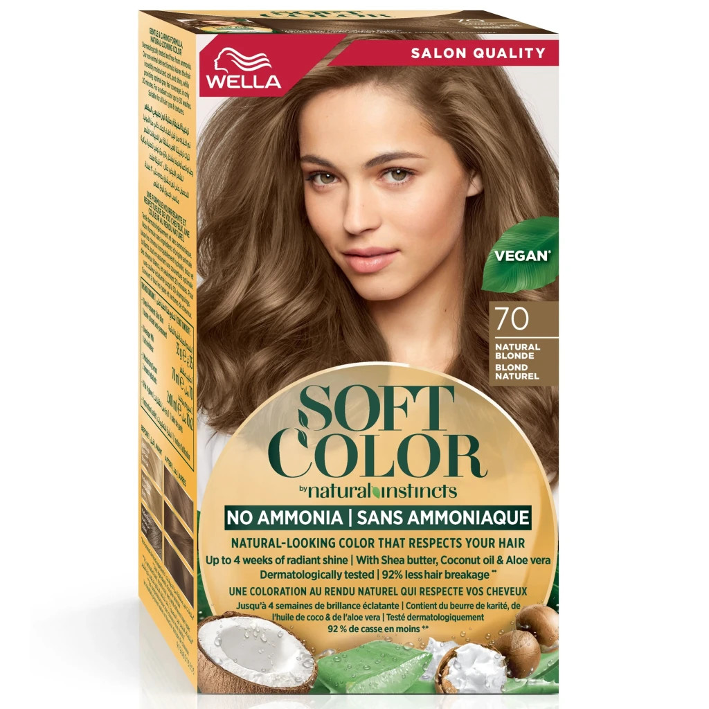 Фарба для волосся Wella Soft Color Безаміачна 70 - Натуральний блонд (3614228865784) - фото 1 Фарба для волосся Wella Soft Color Безаміачна 70 - Натуральний блонд (3614228865784) - фото 1