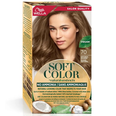 Фарба для волосся Wella Soft Color Безаміачна 70 - Натуральний блонд (3614228865784) - фото 1