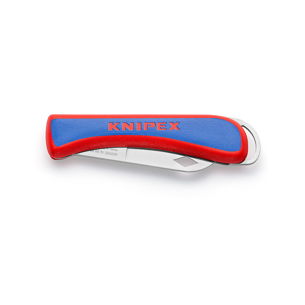 Ніж монтажний KNIPEX електрика складний (16 20 50 SB) - фото 1 Ніж монтажний KNIPEX електрика складний (16 20 50 SB) - фото 1