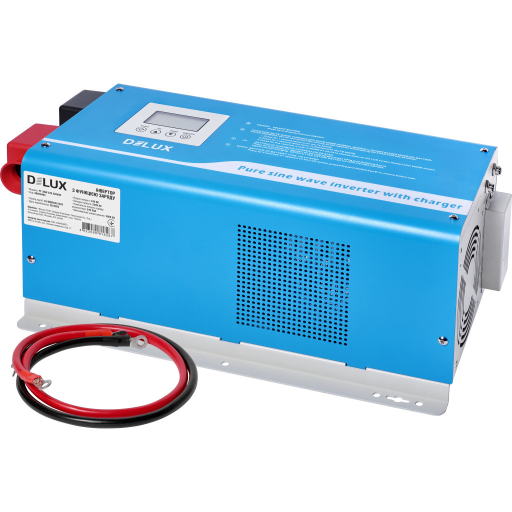 Інвертор Delux FT-1.5KW 12V 220V AC (90020400)
