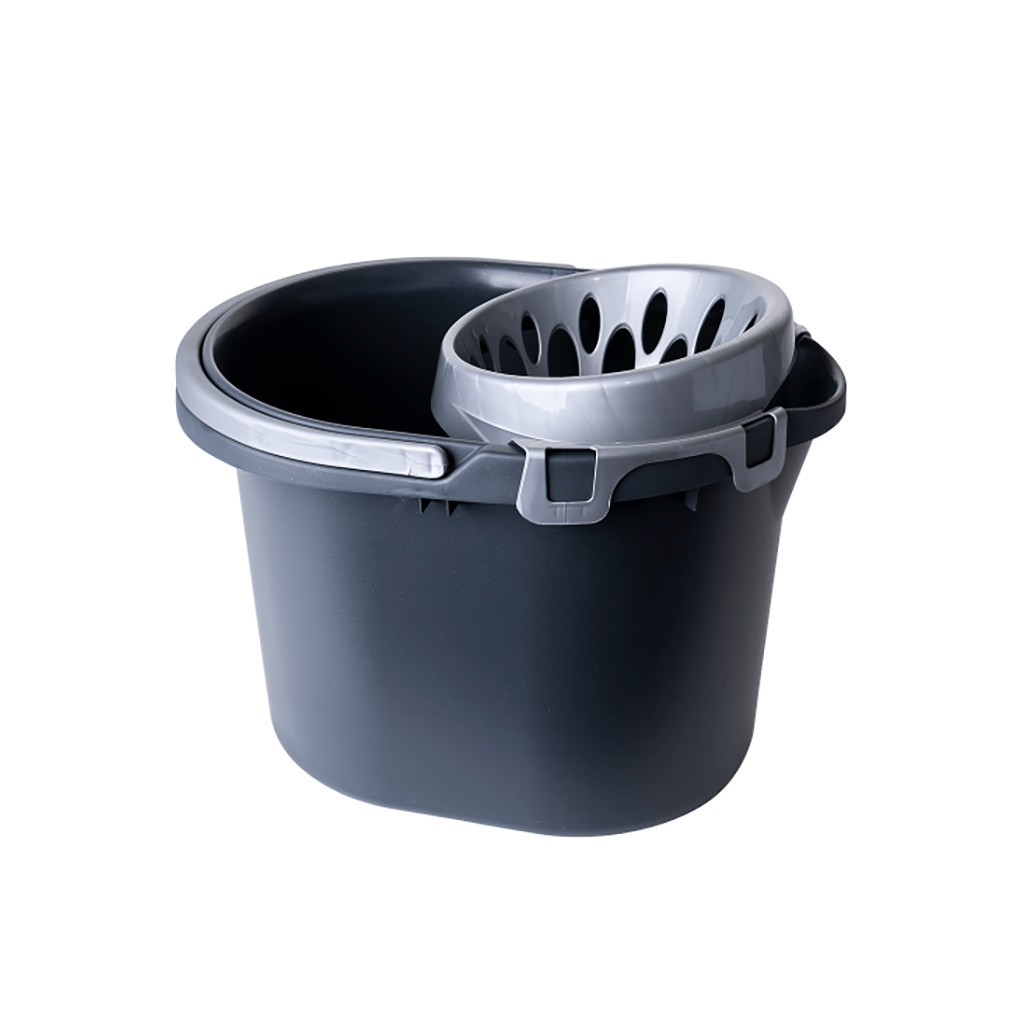 Відро для швабр Алеана З віджимом Граніт / сірий 15 л (алн 124099/граніт/сірий) Відро для швабр Алеана З віджимом Граніт / сірий 15 л (алн 124099/граніт/сірий)