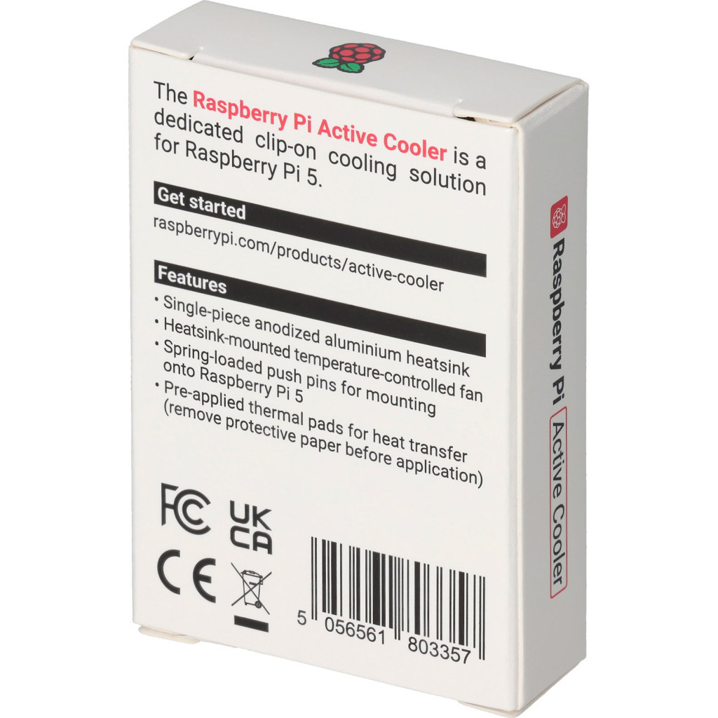 Радіатор охолодження для Мікро ПК Raspberry Pi with fan for Raspberry Pi 5 (SC1148/OFI118) - фото 6 Радіатор охолодження для Мікро ПК Raspberry Pi with fan for Raspberry Pi 5 (SC1148/OFI118) - фото 6