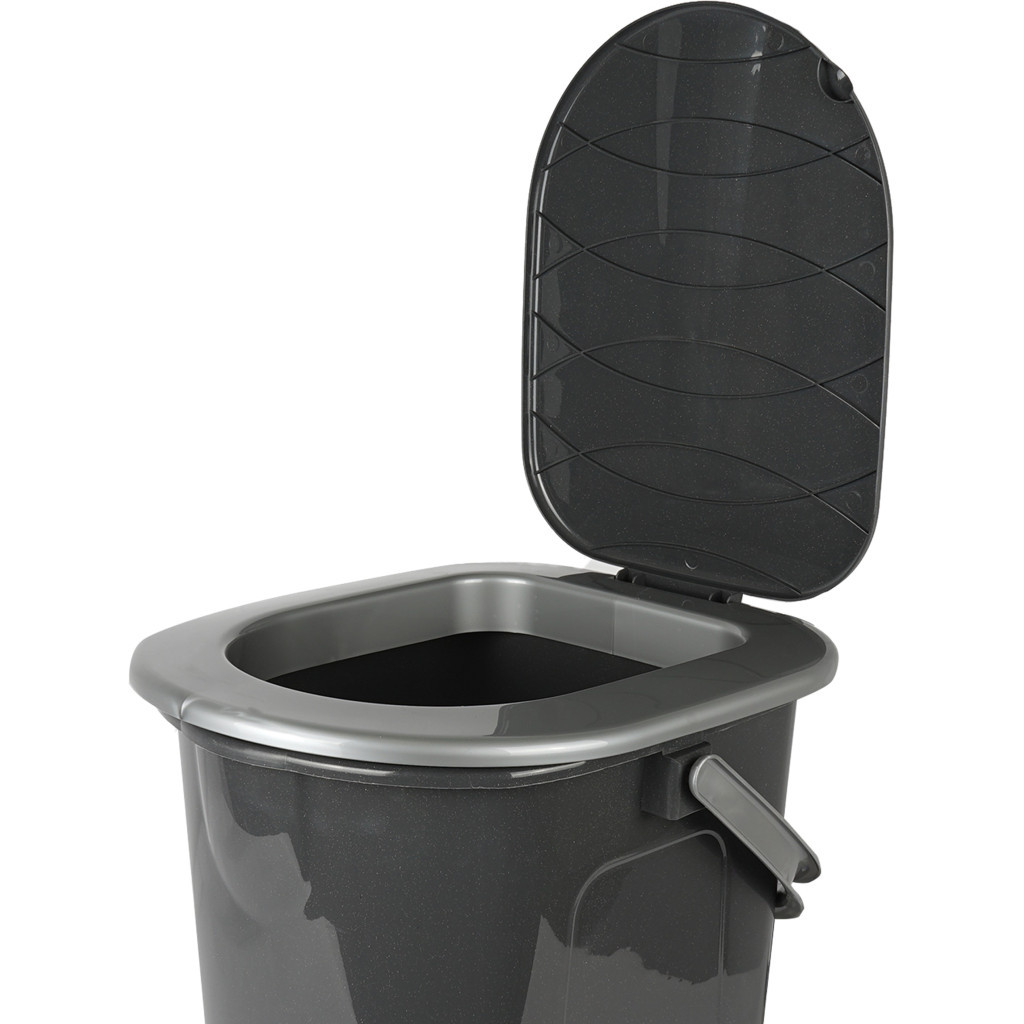 Відро-туалет Алеана Граніт/сірий 22 л (алн 171096/граніт/сіре) - фото 5 Відро-туалет Алеана Граніт/сірий 22 л (алн 171096/граніт/сіре) - фото 5