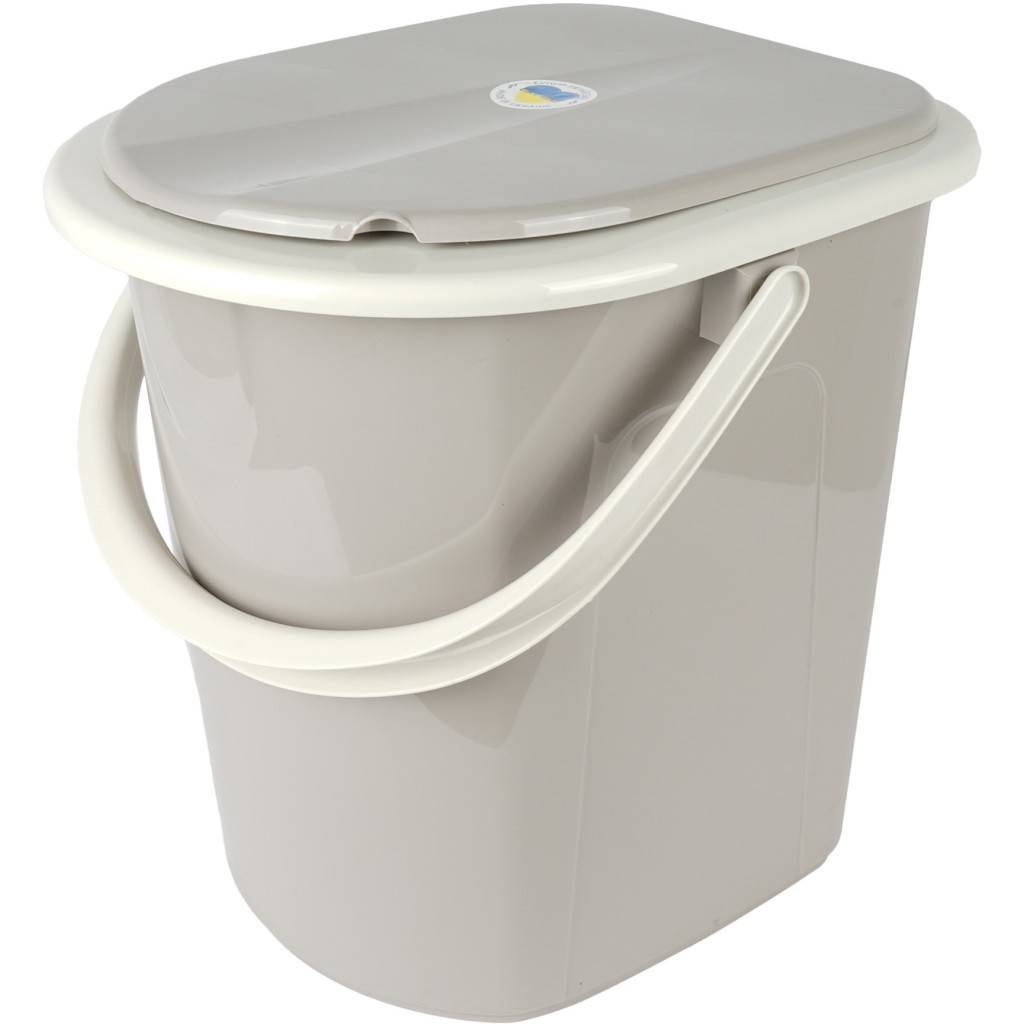 Відро-туалет Алеана Какао/біла троянда 22 л (алн 171096/какао/біла роза) - фото 2 Відро-туалет Алеана Какао/біла троянда 22 л (алн 171096/какао/біла роза) - фото 2