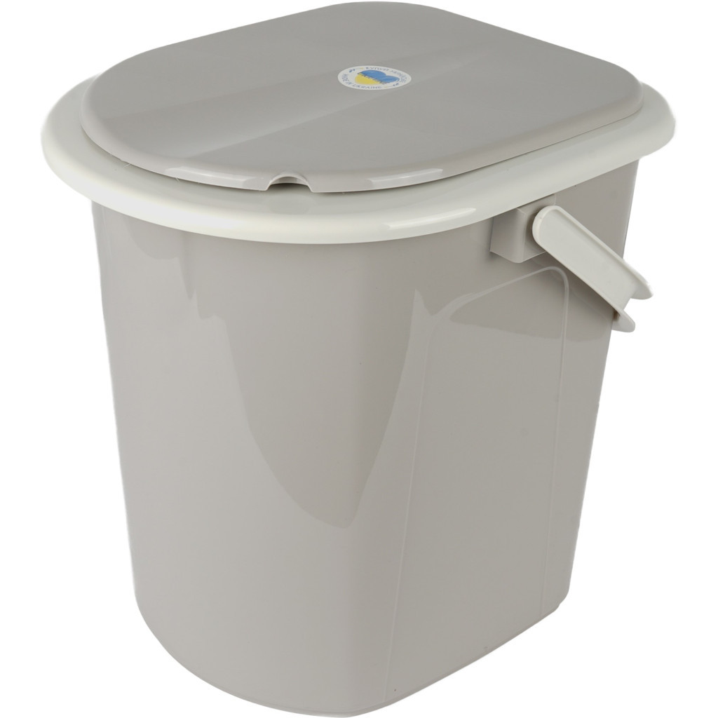 Відро-туалет Алеана Какао/біла троянда 22 л (алн 171096/какао/біла роза) - фото 3 Відро-туалет Алеана Какао/біла троянда 22 л (алн 171096/какао/біла роза) - фото 3