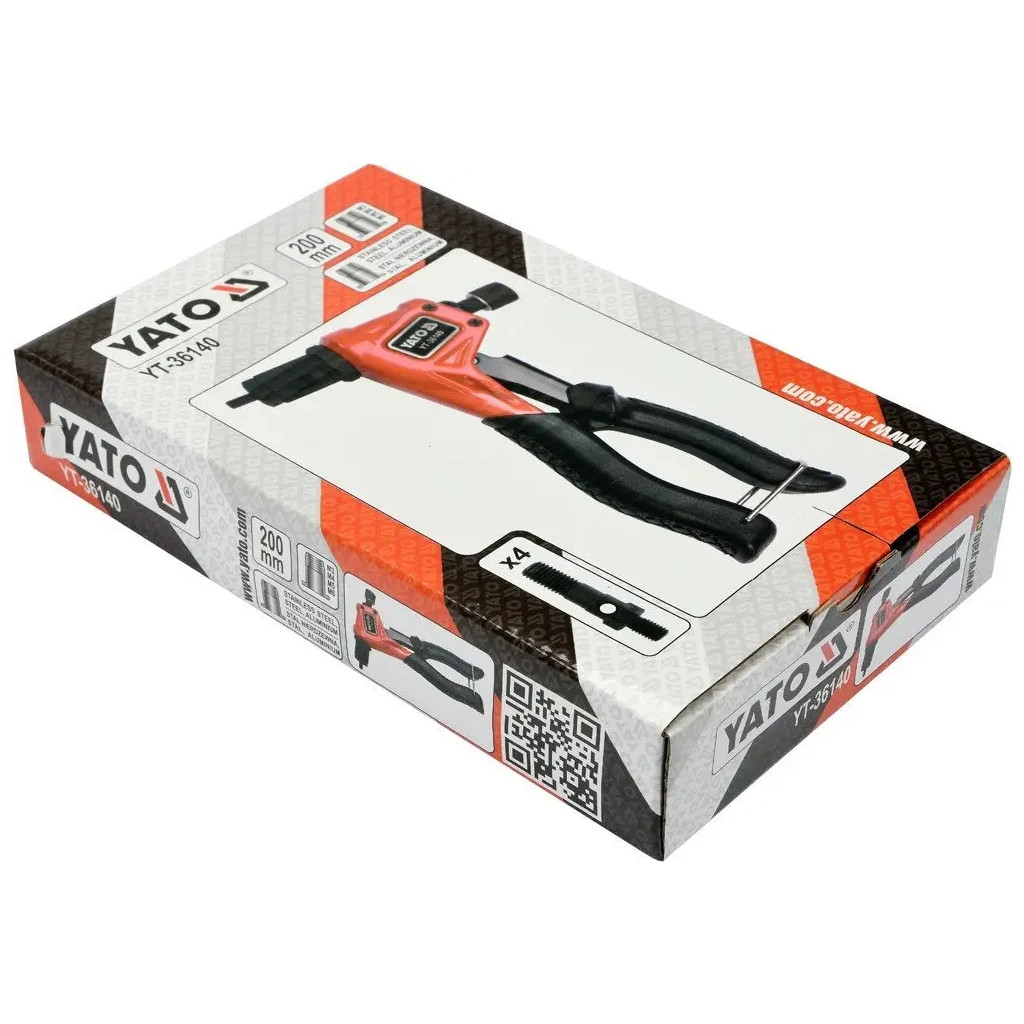 Заклепувальник Yato YT-36140 - фото 3 Заклепувальник Yato YT-36140 - фото 3