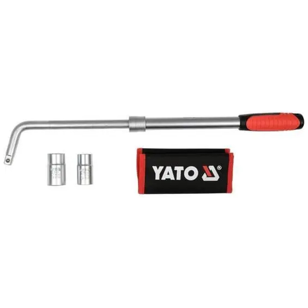 Ключ Yato колісний з насадками (YT-08040) - фото 1 Ключ Yato колісний з насадками (YT-08040) - фото 1