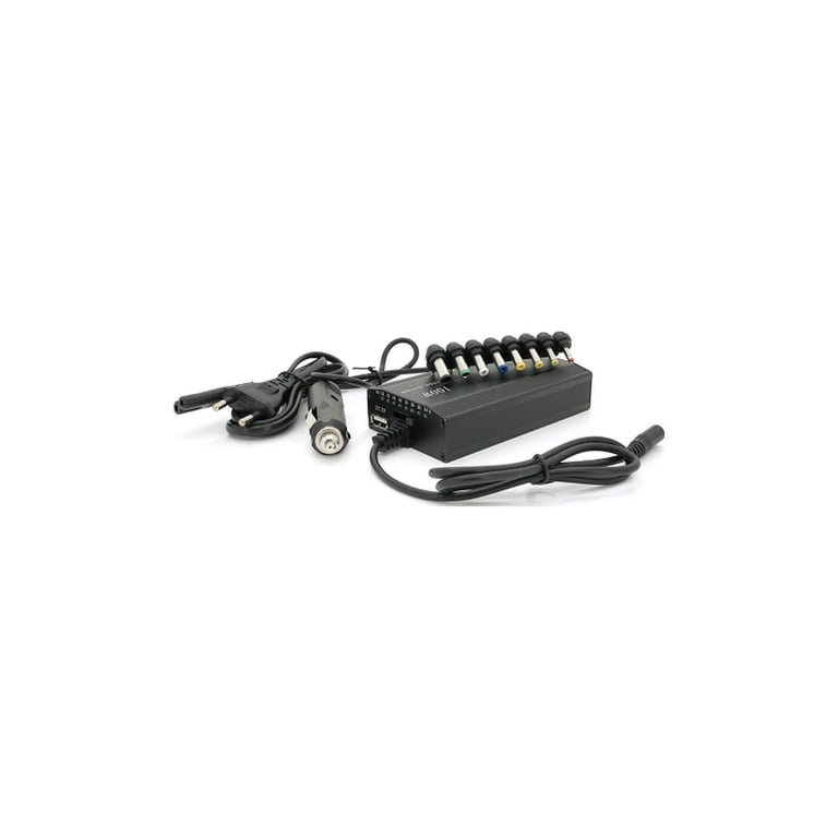 Блок живлення до ноутбуку Voltronic 100W Universal + Auto(12V), ручн. регулювання, 8 роз'ємів (02527 / YT-YBB/100W) - фото 1