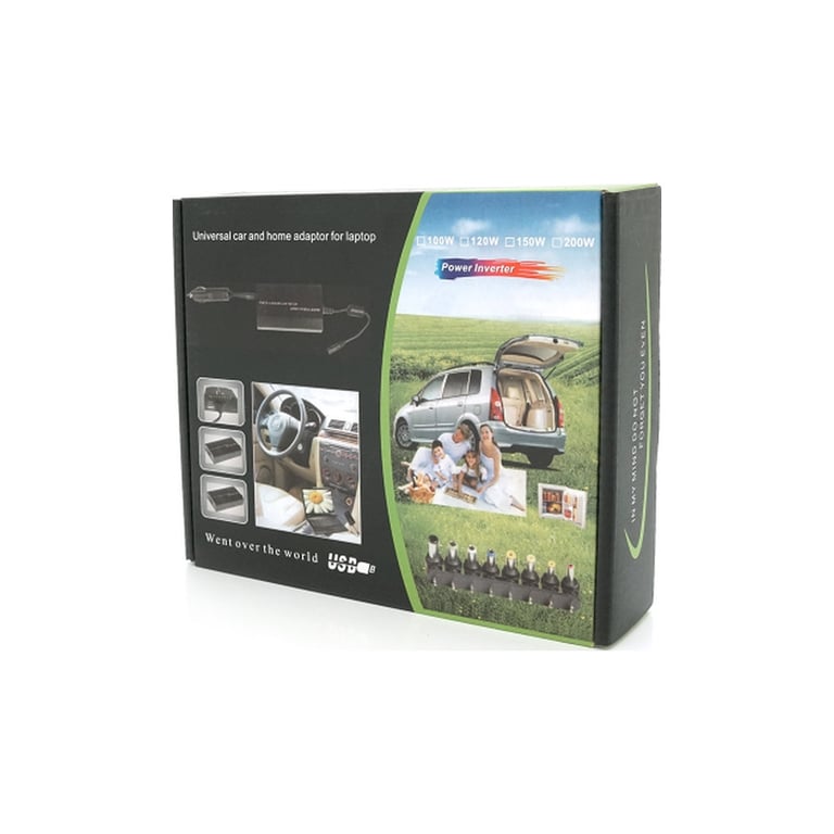 Блок живлення до ноутбуку Voltronic 100W Universal + Auto(12V), ручн. регулювання, 8 роз'ємів (02527 / YT-YBB/100W) - фото 4