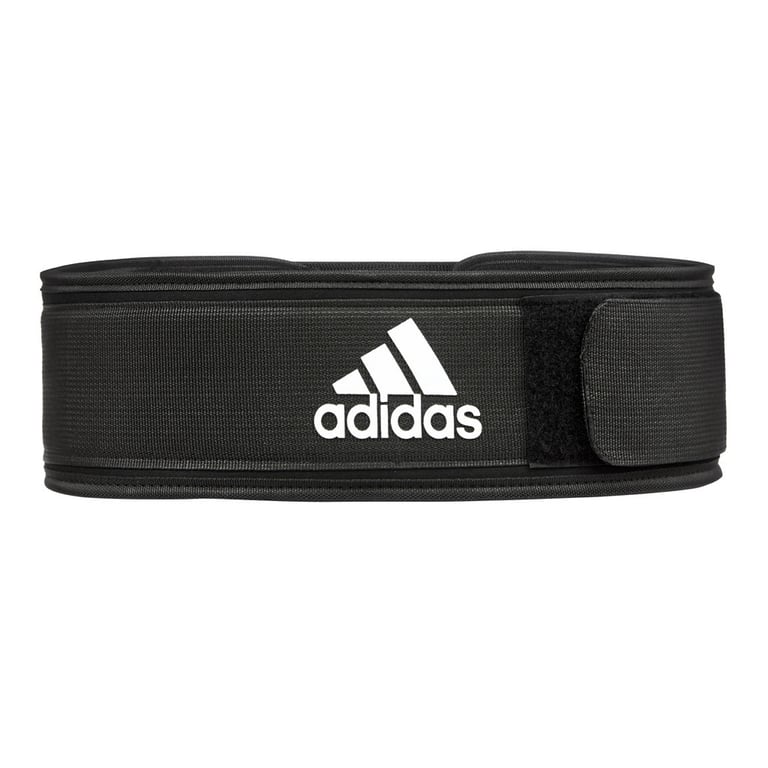Атлетичний пояс Adidas Essential Weightlifting Belt ADGB-12256 XL 94 - 120 см Чорний (885652016339) - фото 1