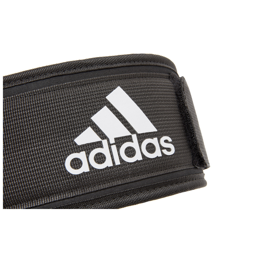 Атлетичний пояс Adidas Essential Weightlifting Belt ADGB-12256 XL 94 - 120 см Чорний (885652016339) - фото 4 Атлетичний пояс Adidas Essential Weightlifting Belt ADGB-12256 XL 94 - 120 см Чорний (885652016339) - фото 4