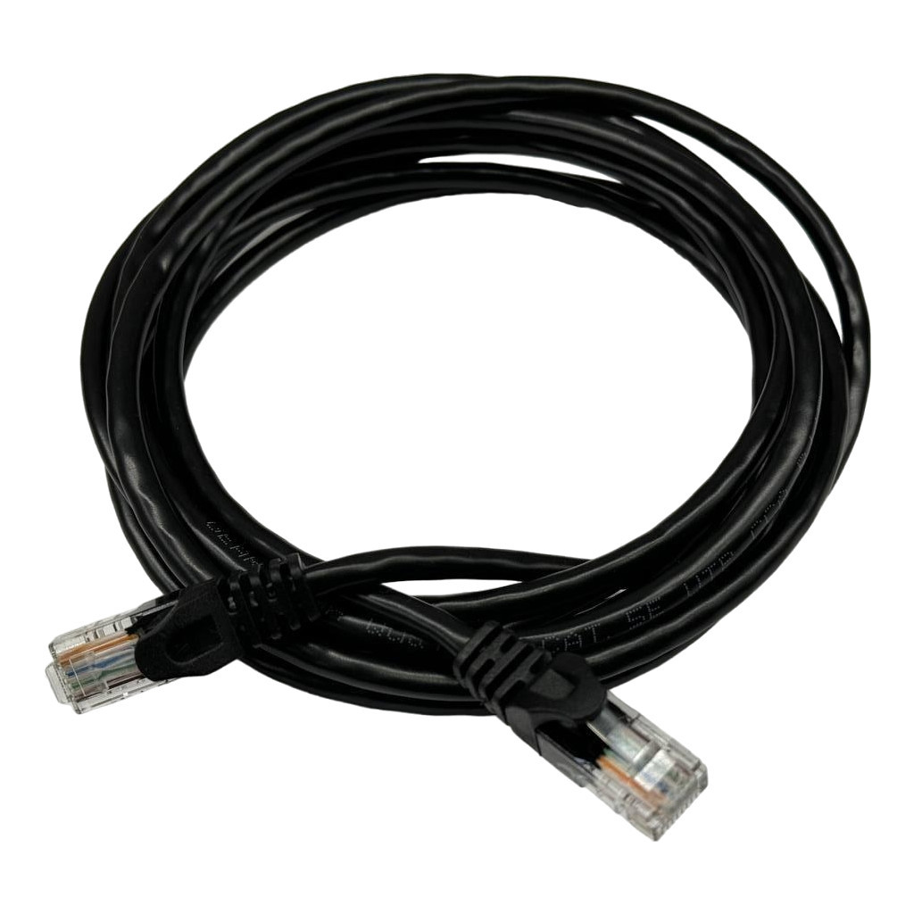 Патч-корд 30м UTP cat.5e, CCA, 24AWG, black GEAR (GPC-UTPCCARJ45-30B) - фото 2 Патч-корд 30м UTP cat.5e, CCA, 24AWG, black GEAR (GPC-UTPCCARJ45-30B) - фото 2