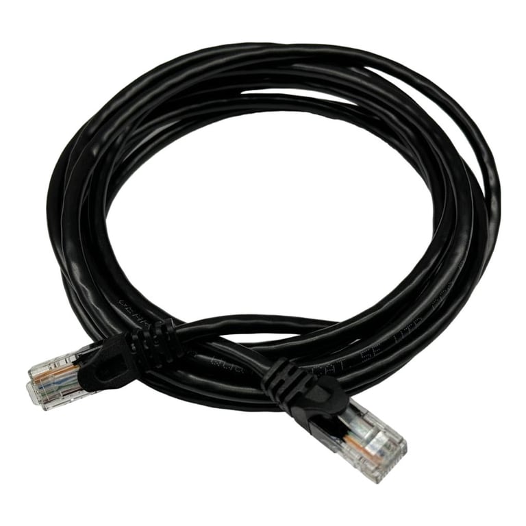 Патч-корд 1.5м UTP cat.5e, CU, 24AWG, black GEAR (GPC-UTPCURJ45-1.5B) - фото 2