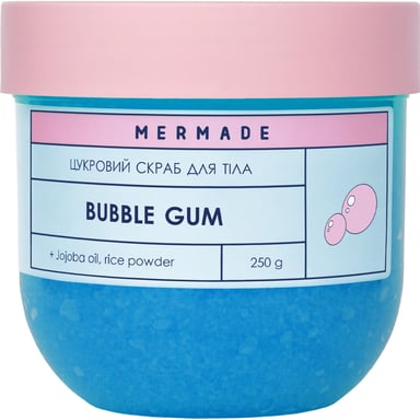 Скраб для тіла Mermade Bubble Gum Цукровий 250 г (4820241303694) - фото 1