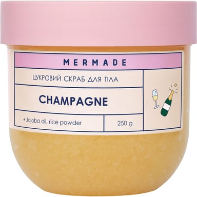 Скраб для тіла Mermade Champagne Цукровий 250 г (4820241303700) - фото 1