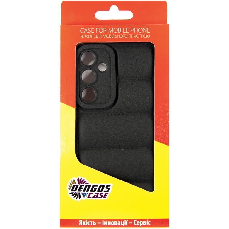Чохол до мобільного телефона Dengos Soft Samsung Galaxy A35 5G (black) (DG-TPU-SOFT-48) - фото 5