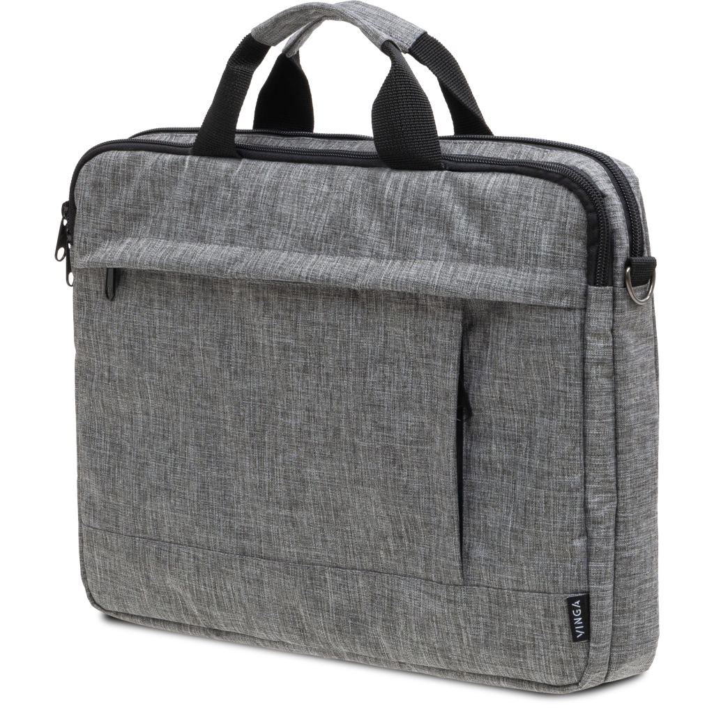 Сумка для ноутбука Vinga 15-16" NB1600 melange gray (NB1600GY) - фото 1 Сумка для ноутбука Vinga 15-16" NB1600 melange gray (NB1600GY) - фото 1