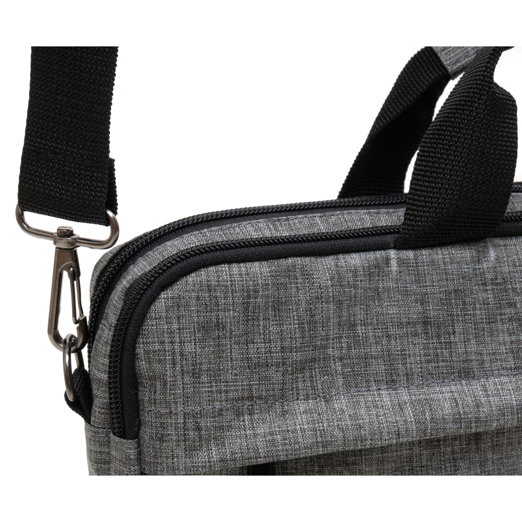 Сумка для ноутбука Vinga 15-16" NB1600 melange gray (NB1600GY) - фото 8 Сумка для ноутбука Vinga 15-16" NB1600 melange gray (NB1600GY) - фото 8