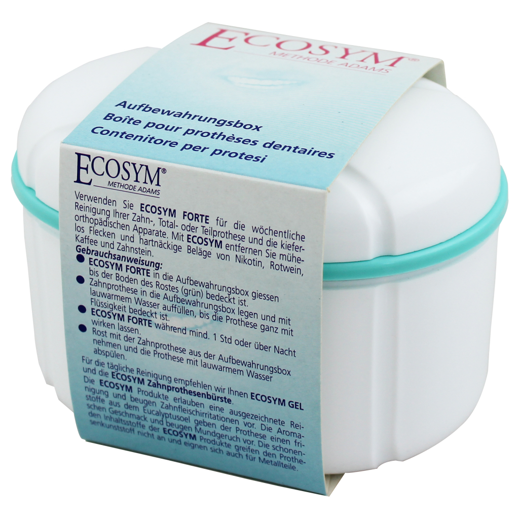 Футляр для зубних протезів Ecosym 1 шт. (7611841157506) - фото 1 Футляр для зубних протезів Ecosym 1 шт. (7611841157506) - фото 1