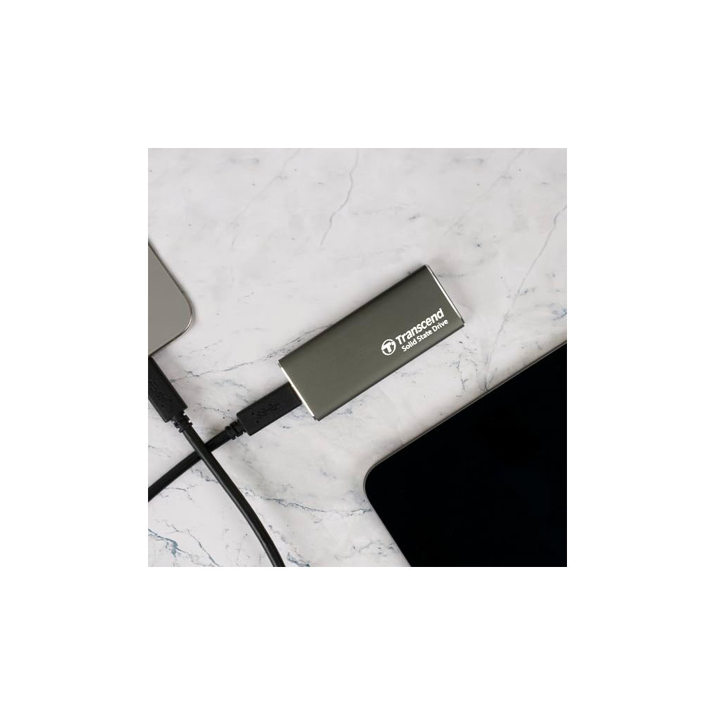 Накопичувач SSD USB-C 1TB Transcend (TS1TESD265C) - фото 7 Накопичувач SSD USB-C 1TB Transcend (TS1TESD265C) - фото 7