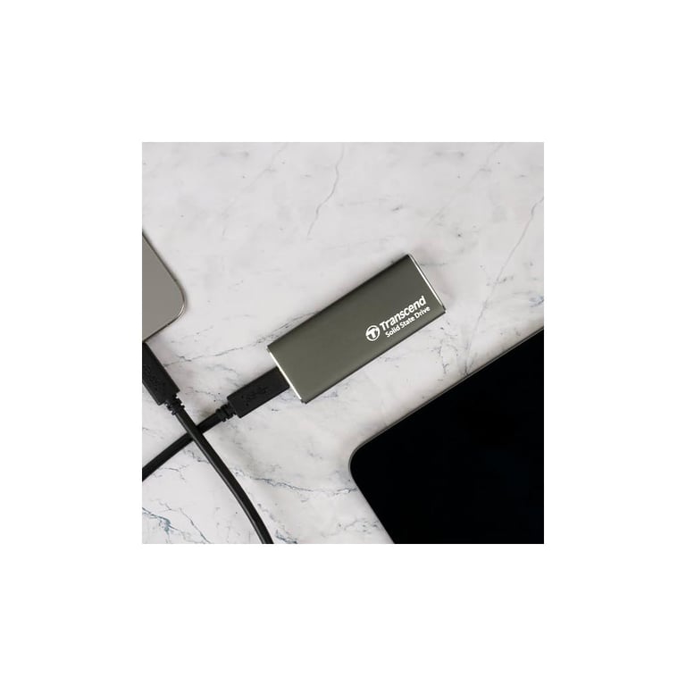Накопичувач SSD USB-C 500GB Transcend (TS500GESD265C) - фото 7