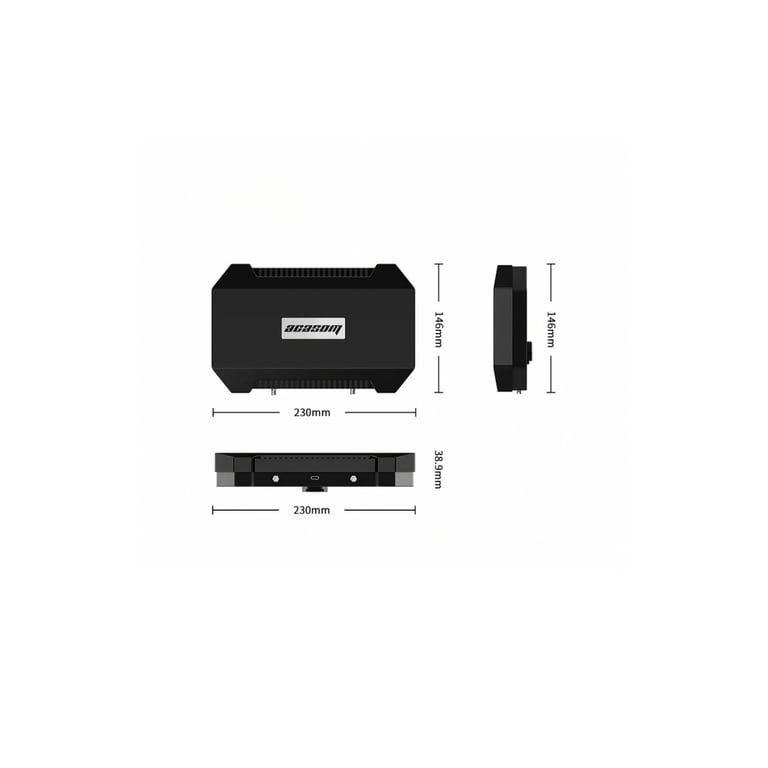 Підсилювач сигналу для дрона Acasom ROC-4 2.4G/5.15/5.8G (10Вт) + кріплення до штативу (ROC-4) - фото 2
