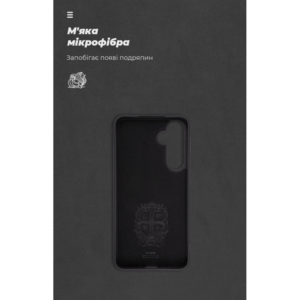 Чохол до мобільного телефона Armorstandart ICON Case Samsung A35 5G (A356) Black (ARM74319) - фото 4 Чохол до мобільного телефона Armorstandart ICON Case Samsung A35 5G (A356) Black (ARM74319) - фото 4