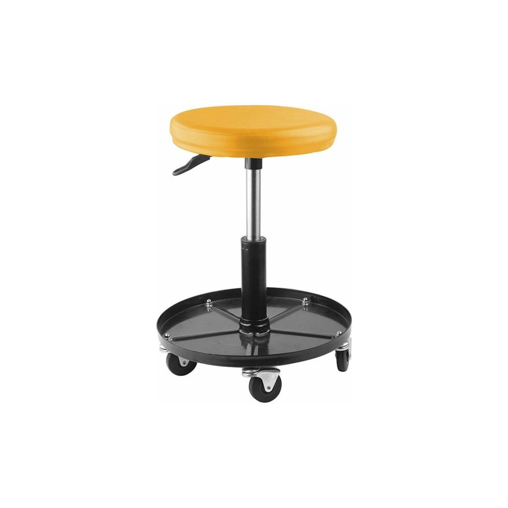 Стілець автослюсаря Tolsen пневматичний на колесах, до 150 кг (65495) - фото 1