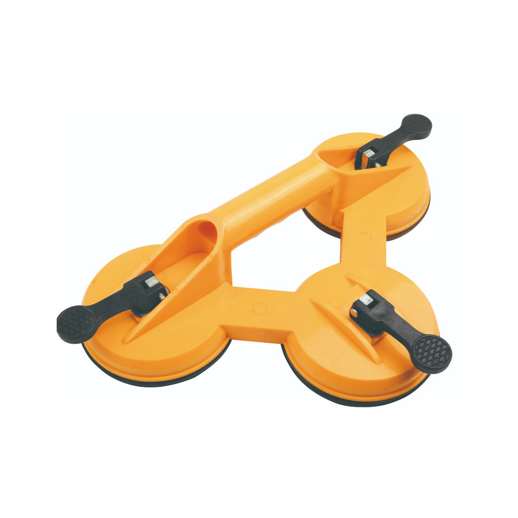 Присоска Tekhmann для скла потрійна 115 мм, пластикова, до 75 кг (62663) - фото 1 Присоска Tekhmann для скла потрійна 115 мм, пластикова, до 75 кг (62663) - фото 1