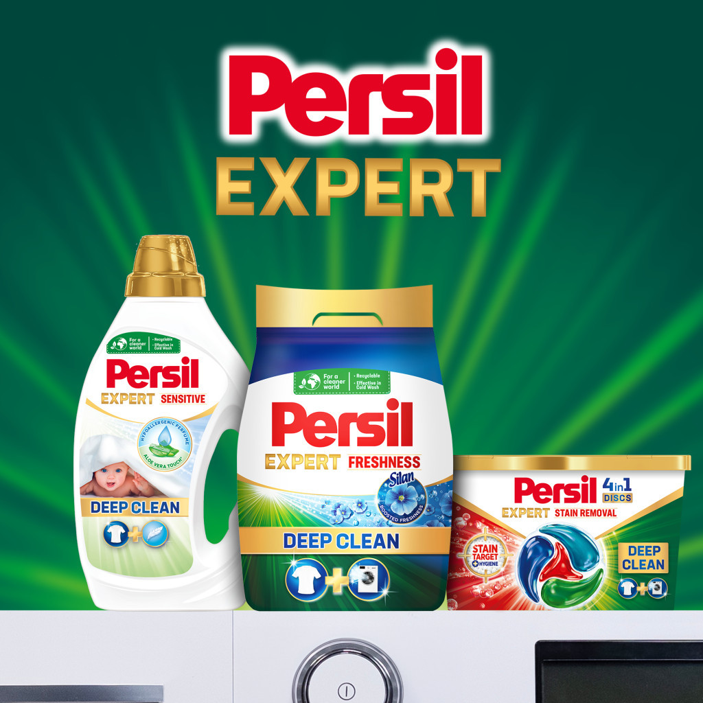 Пральний порошок Persil Expert Deep Clean Автомат Свіжість від Silan 8.1 кг (9000101806618) - фото 6 Пральний порошок Persil Expert Deep Clean Автомат Свіжість від Silan 8.1 кг (9000101806618) - фото 6