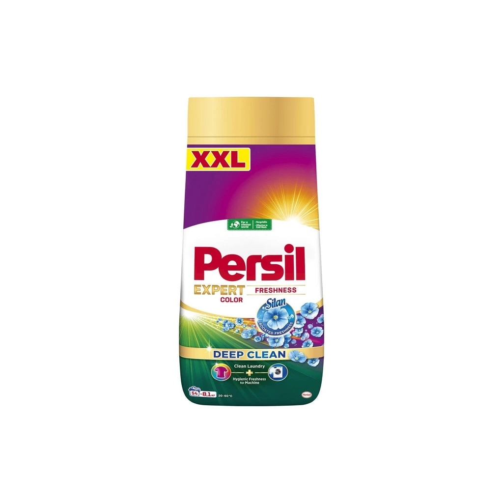 Пральний порошок Persil Expert Deep Clean Автомат Color Свіжість від Silan 8.1 кг (9000101806427) Пральний порошок Persil Expert Deep Clean Автомат Color Свіжість від Silan 8.1 кг (9000101806427)