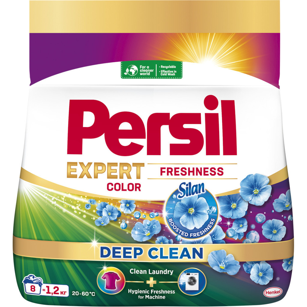 Пральний порошок Persil Expert Deep Clean Автомат Color Свіжість від Silan 1.2 кг (9000101804652) - фото 1 Пральний порошок Persil Expert Deep Clean Автомат Color Свіжість від Silan 1.2 кг (9000101804652) - фото 1