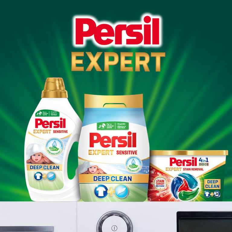Пральний порошок Persil Expert Deep Clean Автомат Sensitive 2.7 кг (9000101804836) - фото 7