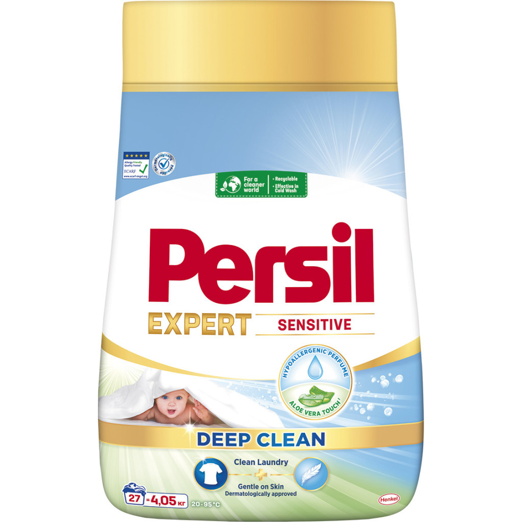 Пральний порошок Persil Expert Deep Clean Автомат Sensitive 4.05 кг (9000101806229) Пральний порошок Persil Expert Deep Clean Автомат Sensitive 4.05 кг (9000101806229)
