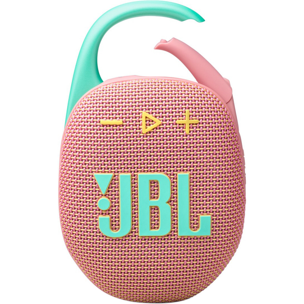 Акустична система JBL Clip 5 Pink (JBLCLIP5PINK) - фото 1 Акустична система JBL Clip 5 Pink (JBLCLIP5PINK) - фото 1