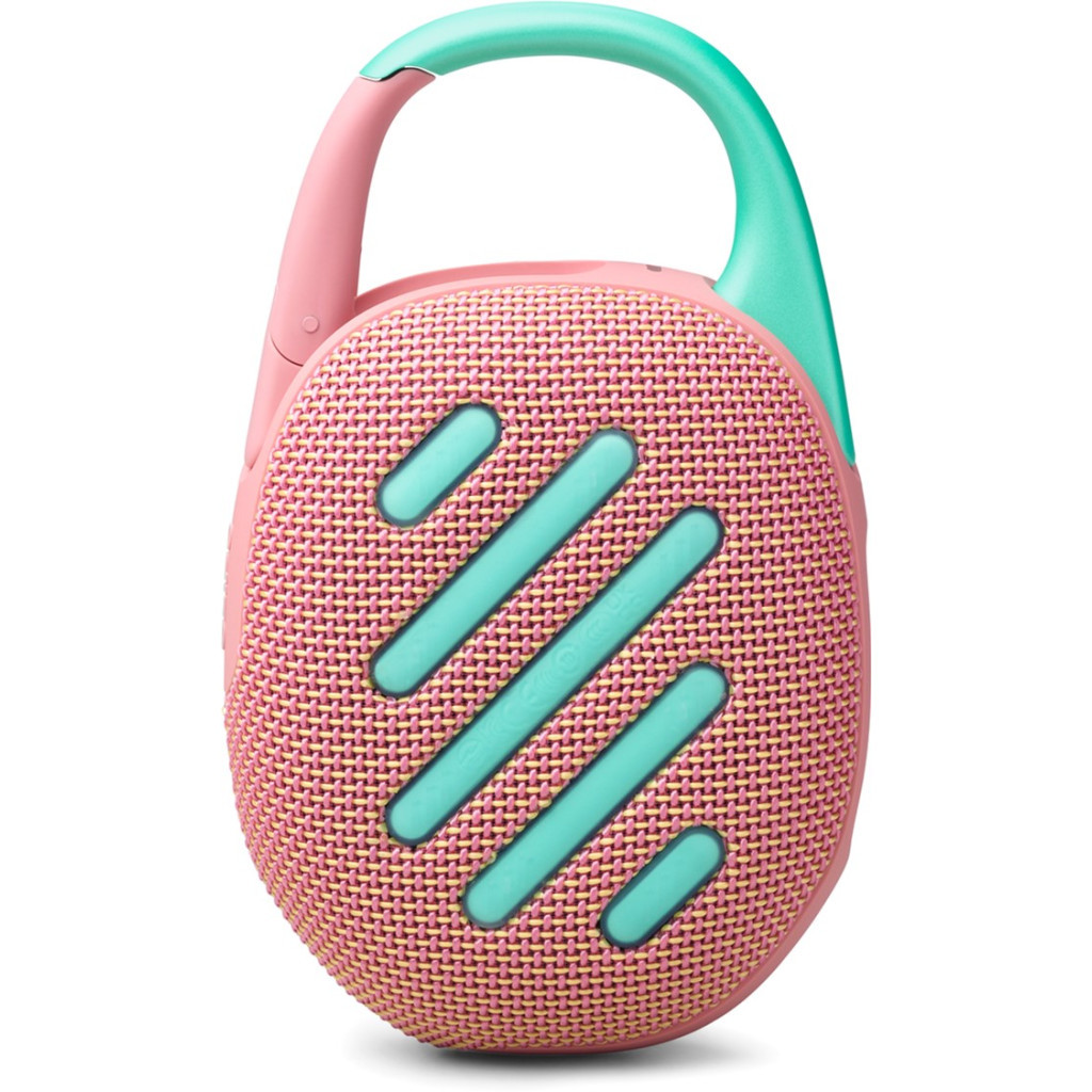 Акустична система JBL Clip 5 Pink (JBLCLIP5PINK) - фото 3 Акустична система JBL Clip 5 Pink (JBLCLIP5PINK) - фото 3