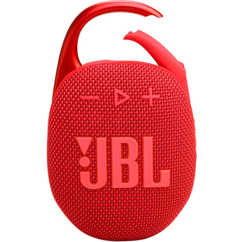 Акустична система JBL Clip 5 Red (JBLCLIP5RED) - фото 1 Акустична система JBL Clip 5 Red (JBLCLIP5RED) - фото 1