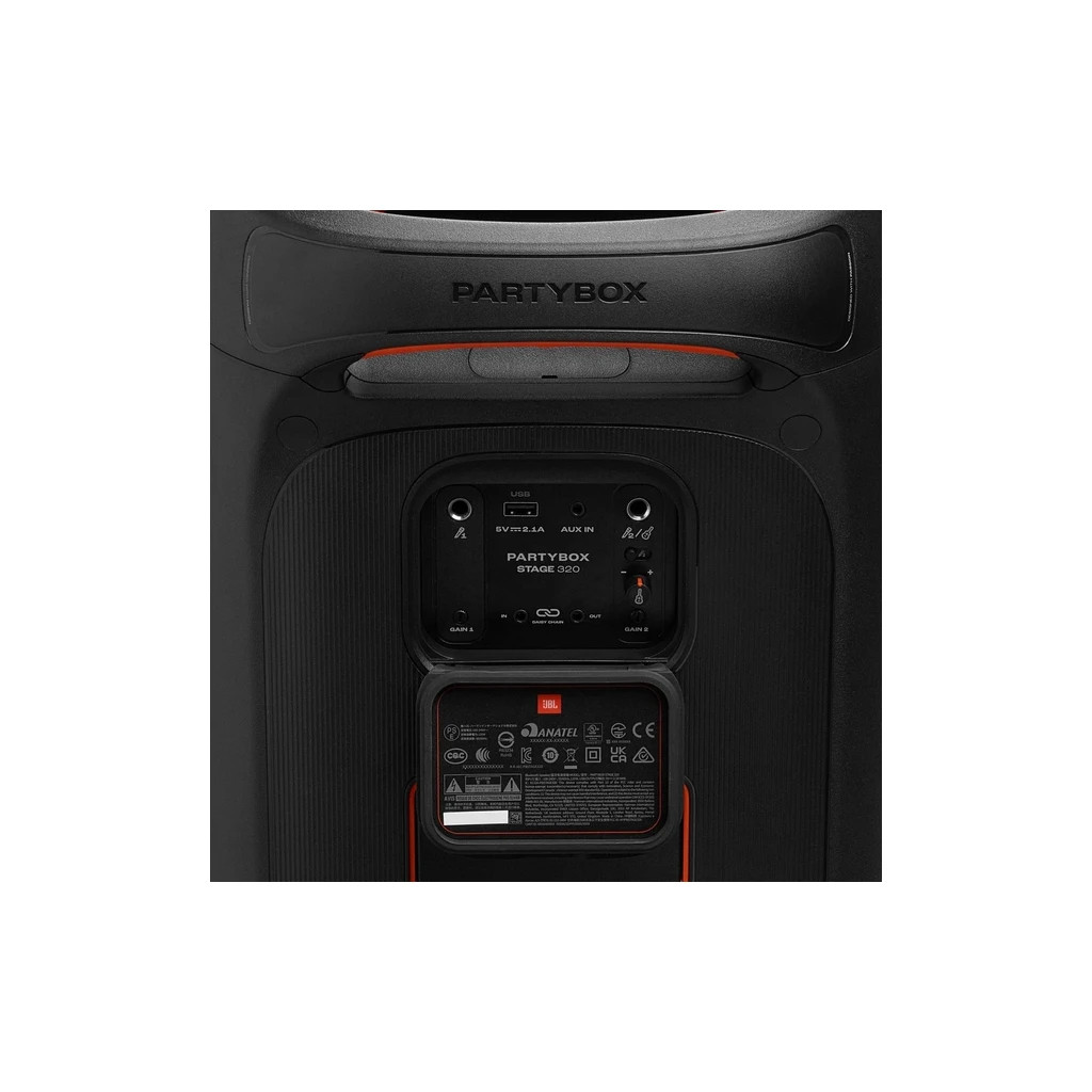 Акустична система JBL PartyBox Stage 320 Black (JBLPBSTAGE320EP) - фото 8 Акустична система JBL PartyBox Stage 320 Black (JBLPBSTAGE320EP) - фото 8