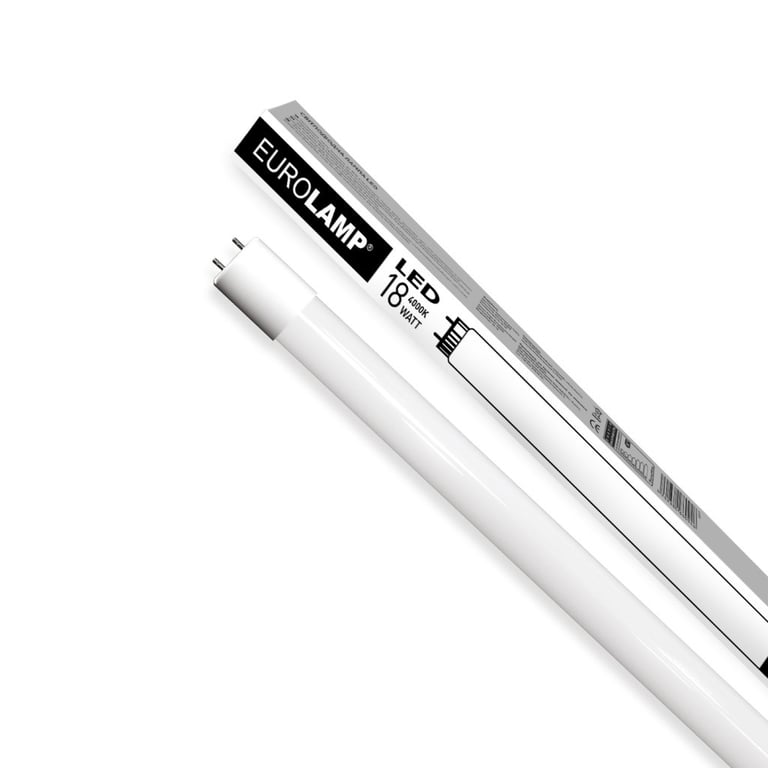 Лампочка Eurolamp T8 скло 18W 4000K (LED-T8-18W/4000(OS)) - фото 1