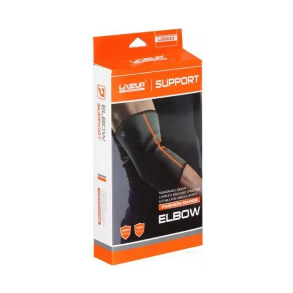 Фіксатор ліктя LiveUp Elbow Support LS5633-SM зелений Уні S/M (2017013100038) - фото 1