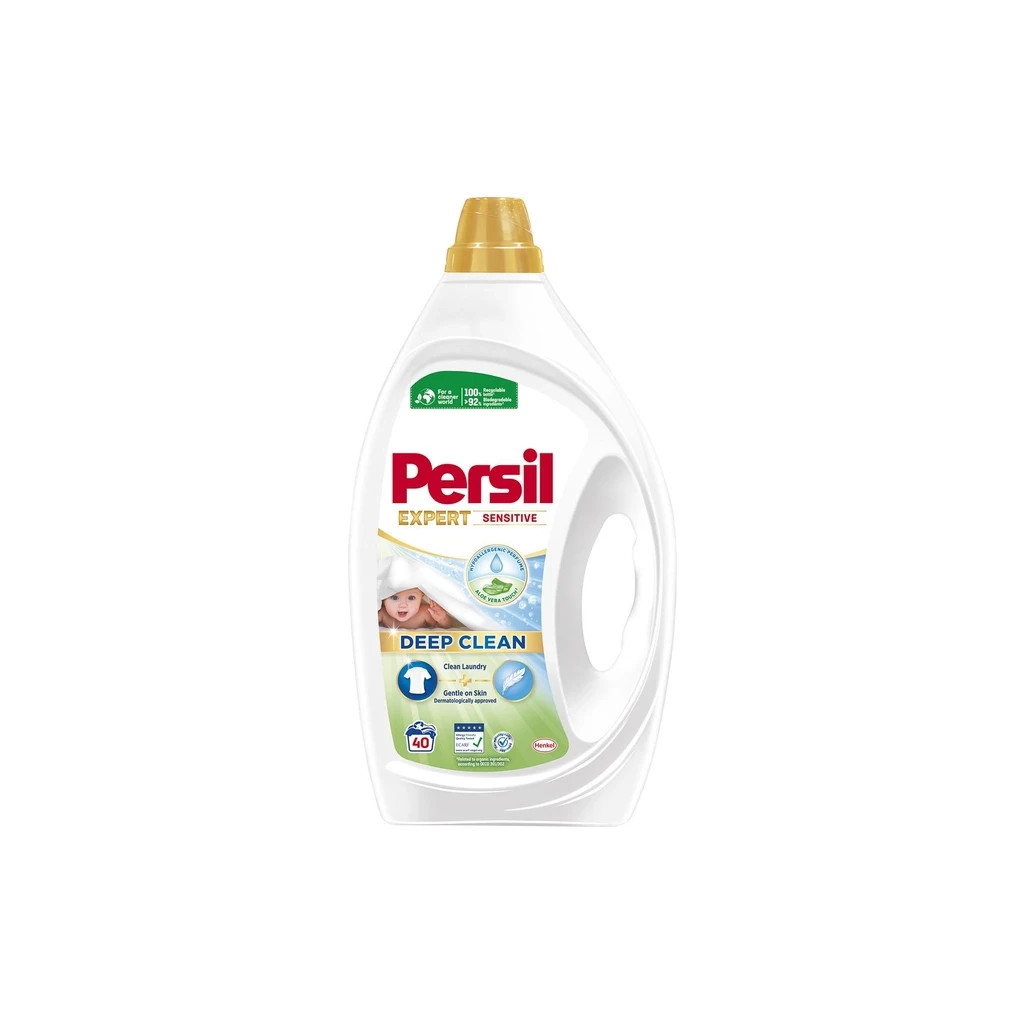 Гель для прання Persil Expert Sensitive Deep Clean 1.8 л (9000101566697) - фото 1