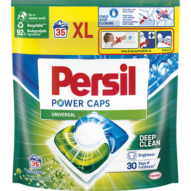 Капсули для прання Persil Power Caps Universal Deep Clean 35 шт. (9000101801989) - фото 1