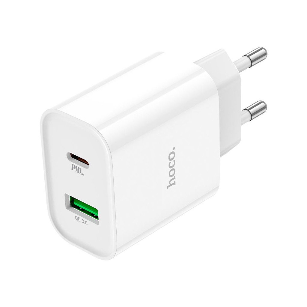 Зарядний пристрій HOCO C80A Plus Rapido White (6931474779885) - фото 2 Зарядний пристрій HOCO C80A Plus Rapido White (6931474779885) - фото 2