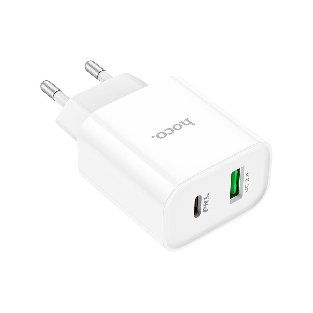 Зарядний пристрій HOCO C80A Plus Rapido White (6931474779885) - фото 3 Зарядний пристрій HOCO C80A Plus Rapido White (6931474779885) - фото 3