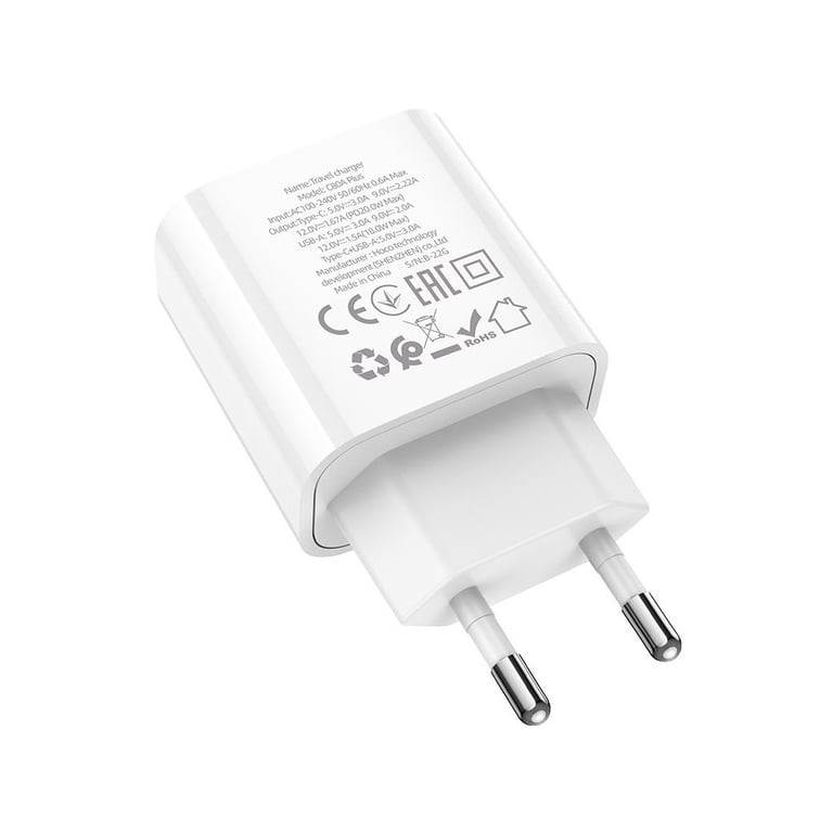 Зарядний пристрій HOCO C80A Plus Rapido White (6931474779885) - фото 5