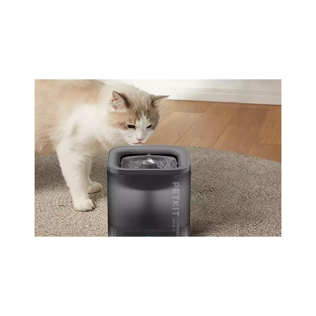 Універсальний посуд для тварин Petkit Поилка Eversweet Solo SE Smart Pet Drinking Fountain (Grey) (733937) - фото 6 Універсальний посуд для тварин Petkit Поилка Eversweet Solo SE Smart Pet Drinking Fountain (Grey) (733937) - фото 6