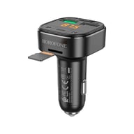 FM модулятор BOROFONE BC43 Flash 2 x USB Black (BC43B) - фото 5