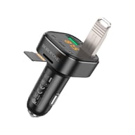 FM модулятор BOROFONE BC43 Flash 2 x USB Black (BC43B) - фото 6